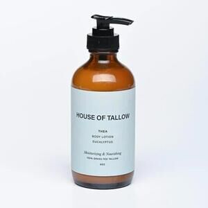 House of Tallow Thea (Eucalyptus) 100% Grass Fed Tallow Body Lotion 8oz